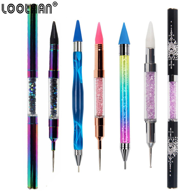 Lootaan Dual-ended Nail Dotting Wax Pen Replaceable Head